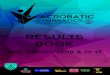 RESULTS BOOK · AGE GROUP 11-16 4-10 april 2018 - antwerp acrobatic Gymnastics 10TH world age group competitions RESULTS BOOK age group 12-18 & 13-19 CEK your Partner in Gymnastics