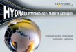 Innovative and individual hydraulic systems › downloads › imagebroschuere_knapheide... · 2017-05-18 · HYDRAULIC SYSTEMS 7. 8 Customers and their individual product requirements
