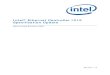Intel Ethernet Controller I210 Specification Update · 5 I210 Specification Update 1.0 Introduction and Scope This document applies to the Intel® Ethernet Controller I210. This document