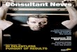 Consultant News › pdf › getmag › 23 › consultant... · active consultants on contract right now – and next year’s pipeline looks equally promising. We work non-stop to