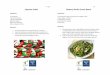 Caprese Salad Buttery Garlic Green Beans · 2020-06-30 · Caprese Salad . Ingredients: 2-3 tomatoes 1 bunch fresh basil 1 lb. fresh mozzarella Balsamic vinegar Olive oil, for drizzling