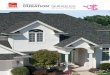WANT TO TURN UP THE COLOR ON YOUR ROOF? DURATION … · To see how they can transform the look of your home, just ask your contractor or visit . After Sand Dune† * See actual warranty