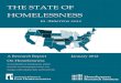 THE STATE OF HOMELESSNESSTHE STATE OF HOMELESSNESS in America 2012 A Research Report January 2012 On Homelessness An examination of homelessness, related economic and demographic factors,