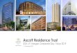 Ascott Residence Trust - Singapore Exchange€¦ · TripAdvisor Awards 2019 > 20 properties1 conferred the Certificate of Excellence Award 2019 Singapore Governance and Transparency