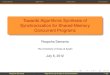 Towards Algorithmic Synthesis of Synchronization for Shared … · 2016-07-16 · GroundworkAlgorithmExtensionsConclusion Towards Algorithmic Synthesis of Synchronization for Shared-Memory