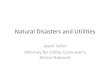 Natural Disasters and Utilities€¦ · •Natural disaster versus natural hazard •Floods, earthquakes, hurricanes, forest fires, ... Spain, Portugal, Australia & California •Extended