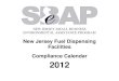 New Jersey Fuel Dispensing Facilities Compliance Calendar 2012 · 2018-03-09 · than 15,000,000 gallons. GP-004A covers one or more pieces of equipment used for storing and dispensing