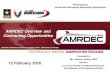 AMRDEC Overview and Contracting › presentations › 2016 › february2016jameslackey.pdf · PDF file 12 February 2016 AMRDEC Overview and Contracting Opportunities Presented to: