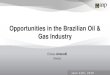 Opportunities in the Brazilian Oil & Gas Industry · Current RF Final RF. Onshore Goal: to revitalize activities in onshore fields, by attracting mature field players Brazil has potential