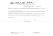 USAID MALI · PDF file 2019-07-01 · The Environmental Compliance Specialist supports project design and evaluation by: • Preparing and/or reviewing studies, concept papers, USAID