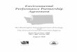 Environmental Performance Partnership Agreement · It is our belief that this Environmental Performance Partnership Agreement will improve environmental protection in Washington State
