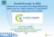 Breakthrough at IMO...Breakthrough at IMO Adoption of mandatory Energy Efficiency measures for ships leading to significant emission reductions worldwide Eivind S. Vagslid 2 IMO –