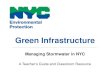 Green Infrastructure - Welcome to NYC.gov · PDF file Green Infrastructure Green infrastructure practices are designed and constructed to manage stormwater runoff when it rains. Green