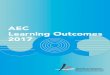 AEC Learning Outcomes 2017 · Learning outcomes are statements of what a student is expected to know, understand and be able to do at 1the end of a period of learning. Learning outcomes