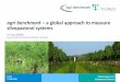 agri benchmark a global approach to measure silvopastoral ... · The principle: Typical production systems and farms Page 6 27.09.2016 Global Network of Silvopastoral Systems Imagine