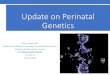 Update on Perinatal Genetics - School of MedicineUpdate on Perinatal Genetics Mary E Norton, MD Department of Obstetrics, Gynecology, and Reproductive Sciences. University of California,