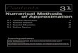 ContentsCon ten ts - Loughborough UniversityContentsCon ten ts of Approximation Numerical Methods 31.1 Polynomial Approximations 2 31.2 Numerical Integration 28 31.3 Numerical Diﬀerentiation
