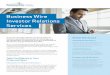 Business Wire Investor Relations Services Product PDFs/BW IR Services 6.12.19.pdfBusiness Wire and Workiva have partnered to streamline the material information creation and disclosure