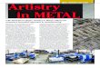 METAL FORMING/CASE STUDY Artistry...gan – Artistry in Metal. “Our people add the art of manufacturing to the science of metal work,” explains Wesgar president John Thwaites