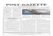 Trafﬁ c and Construction Updates for the North Washington ...bostonpostgazette.com › gazette_1-25-19.indd.pdf · Swamp and now the Swamp wants to bite back at him. I don’t know