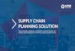 SUPPLY CHAIN PLANNING SOLUTION - kms-solutions.asia Solutions - Supply Chain Planning... · •Buyers work on proactive strategic money making tasks •Vendor scorecarding for Lead