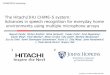 The Hitachi/JHU CHiME-5 system: Advances in speech ...spandh.dcs.shef.ac.uk › chime_workshop › chime2018 › ... · Advances in speech recognition for everyday home environments