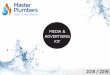 MEDIA & ADVERTISING KIT · 2018-08-14 · Inside Front cover Inside Back Cover Full back cover Inside Full Page PLUMBING SA Insert Up to A4 Size PLUMBING SA Master Plumbers Association