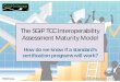 The SGIP TCC Interoperability Assessment Maturity Model · maturity of a standards interoperability test or certification program. Filter Metric 3: Product Development Status –