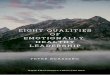 EIGHT QUALITIES OF EMOTIONALLY HEALTHY LEADERSHIP · Healthy Leader (Zondervan, 2015). I love these charts. They are the quickest, most concise way I know to help a leader or team