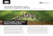 Human Health and Social Impacts Node - University of Sydney · surveillance of exotic mosquitoes such as Aedes aegypti and Aedes albopictus is critical. Dr Cameron Webb (University