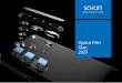 Optical Filter Glass ... FOreWOrD 9 SCHOTT’s optical filter glass portfolio is the product line of choice for system designers and optical engineers and is being constantly updated,