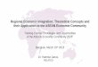 Regional Economic Integration: Theoretical Concepts and ... · Regional Economic Integration: Theoretical Concepts and their Application to the ASEAN Economic Community Training Course