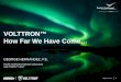 VOLTTRON™How Far We Have Come - Energy.gov · 2017-06-08 · VOLTTRON™How Far We Have Come … Subject: VOLTTRON How Far We Have Come , a presentation by GEORGE HERNANDEZ, P.E.,