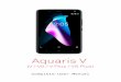 Aquaris V-VS VPlus-VSPlus Complete User Manual · Aquaris V - VS / V Plus - VS Plus The BQ team would like to thank you for purchasing your new Aquaris. We hope you enjoy using it