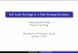 Life Cycle Earnings in a Fast-Growing Economy › people › ccarroll › Courses › 606 › ...Life Cycle Earnings in a Fast-Growing Economy Zheng Michael Song Dennis Tao Yang Discussion