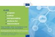 ELISE European Location Interoperability · 2020-06-11 · E-Government How healthy data ecosystems and collaboration fuel innovation Ray Boguslawski, EC JRC, External Consultant
