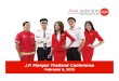 J.P. Morgan Thailand Conference - listed companyaav.listedcompany.com › misc › PRES › 20150205-aav-silde... · • IPO 3.70 Baht/Share, Par @ 0.10 Baht/Share (May 2012) •