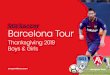 SG1 Soccer Barcelona Tour Barcelona … · Youth Award UEFA Technical Observer Analysing youth development in different countries and interviewing key staff in the Federations. Assistant