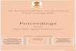 Proceedings - Welcome to e-Governance Portal | e-Governance … of... · 2020-06-12 · 23rd National Conference on e-Governance 4 INAUGURAL SESSION Address by Shri S.V.R. Srinivas,