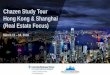Chazen Study Tour Hong Kong & Shanghai (Real Estate Focus) · • Visit the Shanghai Tower, the second tallest skyscraper in the world • Understand what drives Hong Kong to be the