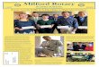 Volume XXIX Milford Rotary...The Milford Rotary Club’s newest District Grant project is a collaboration with the Town of Milford, among others, to improve the look and feel of the