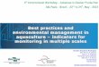 Best practices and environmental management in aquaculture ......Preserve (MG) and ecological corridors for the endangered . Brachyteles hypoxanthus . 7. Environmental Impact Assessment