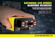DATAMAN 470 SERIES BARCODE READERS€¦ · Available Cognex Real Time Monitoring (RTM) technology provides performance feedback of DataMan 470 in easy-to-use dashboards to help with