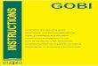 REFCO - GOBI Manual.pdf · 2019-12-18 · REFCO Manufacturing Ltd. can accept no liability whatsoever for any loss or damage arising from the use of this product, however caused