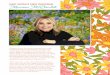 MEET MODA'S NEW DESIGNER, · 2020-05-13 · MEET MODA'S NEW DESIGNER, Designer, actress. home-renovator, gardener, crafter and quilter, Maureen McCormick is a maker and . creative