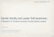 Gender Identity and Leader Self-awareness...awareness by integrating the second component of self-awareness. Journal of Leadership Studies , 3(4 ), 57 ±68. Journal of Leadership Studies