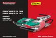 GEOSTAR G5 GEOSTAR G7 - KIV Marketing Brochure Updated/14. GEO… · GEOSTAR G5 / G7 Accessoeri s GEOSTAR G5 / G7 The GEOSTAR welds nearly 240 m without difficulty in a single pass