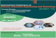 International Conference on Science, Innovative ... › Conference › 2016 › September › 25th-Ahmedaba… · International Conference on Science, Innovative Engineering and Technology