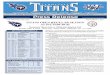 FOR IMMEDIATE RELEASE TITANS OPEN REGULAR SEASON AT prod. the Pittsburgh Steelers (0-0), marking the