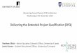 Delivering the Extended Project Qualification (EPQ) · 2019-11-29 · EPQ experience when writing their personal statement. Cambridge We welcome the Extended Project and would encourage